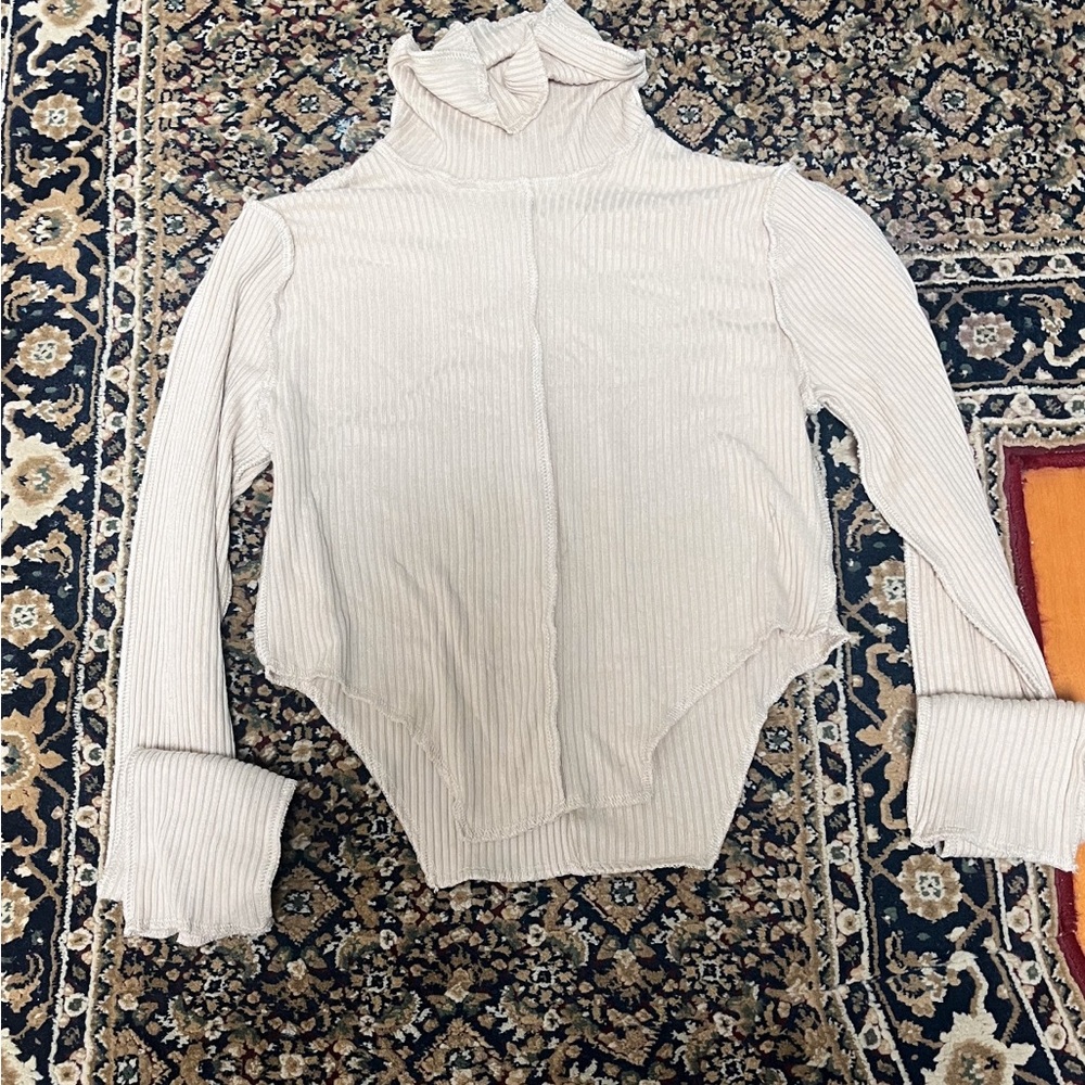 M Beige Forever 21 top